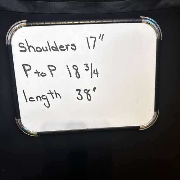 Talbots black dress sheer long sleeves, satin ribbon @ waist simple & elegant - Picture 7 of 10